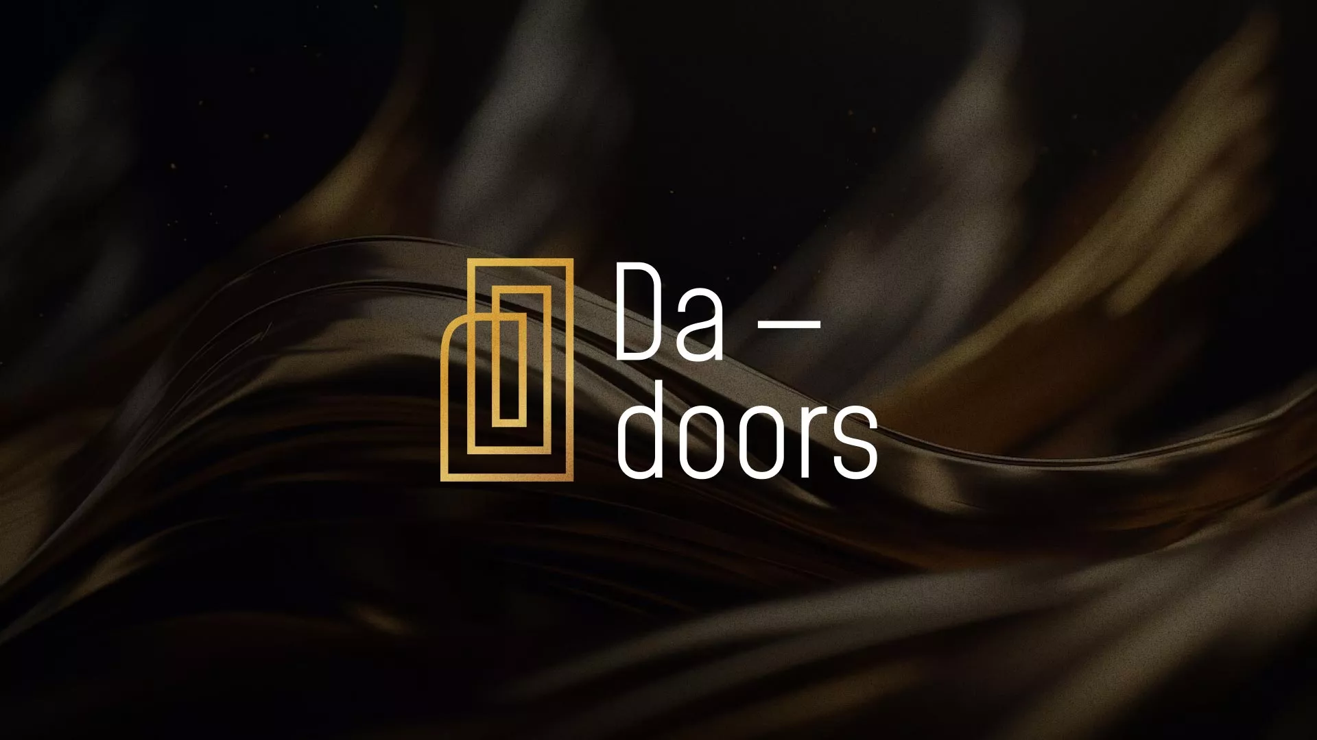 Разработка логотипа для компании «DA-DOORS» в Ожерелье